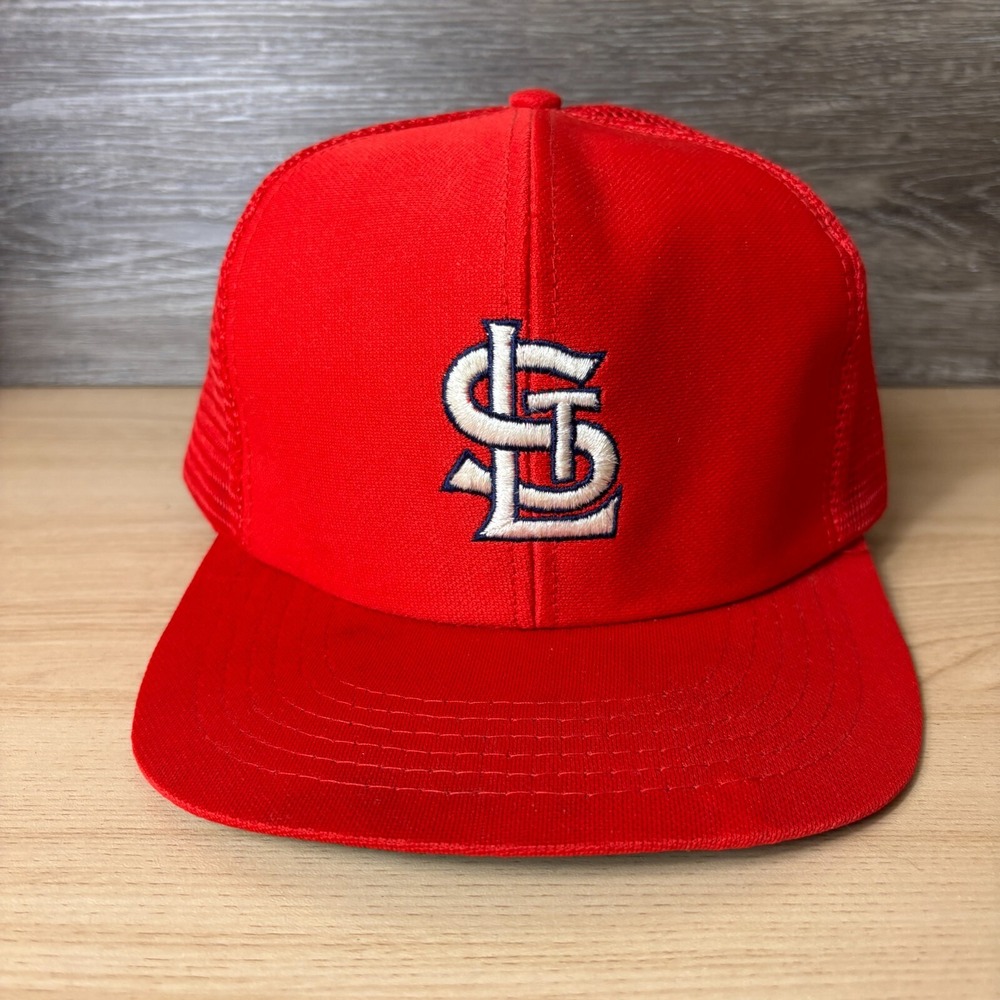 Vintage St Louis Cardinals Hat Cap Snap Back Red MLB Baseball